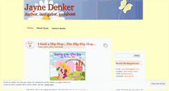Desktop Screenshot of jaynedenker.com